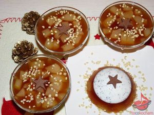 Galaretka z gruszkami i makiem tocokocham.com