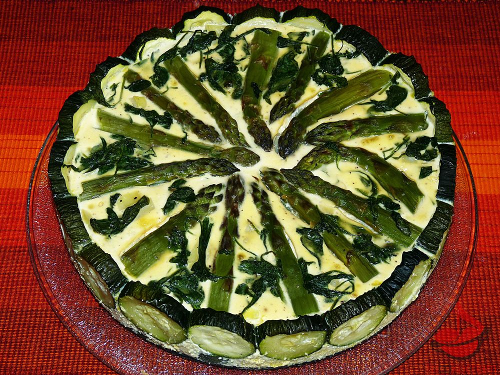 Zielony tort warzywny tocokocham.com
