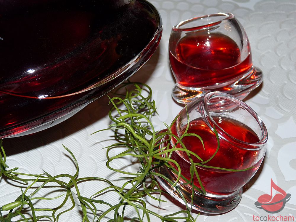 Nalewka truskawkowa korzenna tocokocham.com