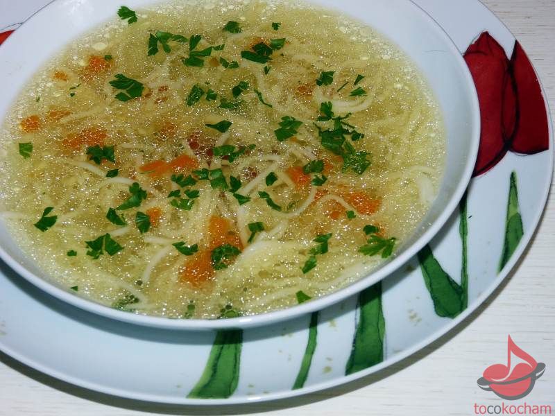 Rosół z kaczki tocokocham.com