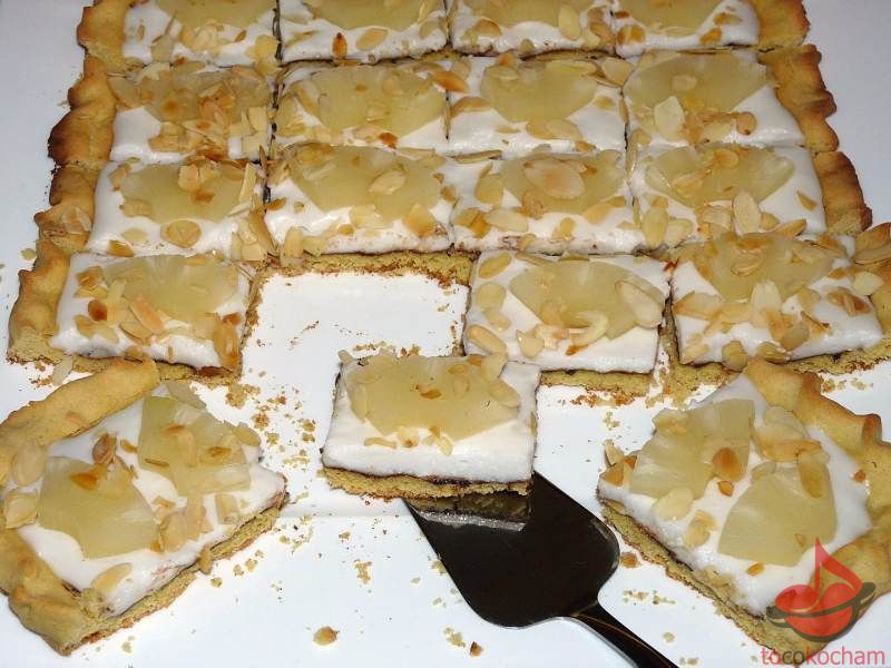 Mazurek Pina colada tocokocham.com