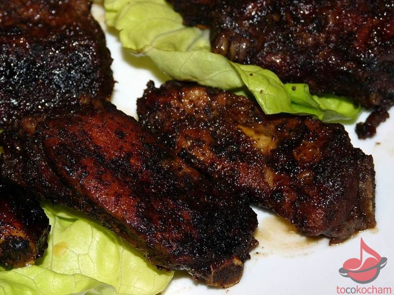 Żeberka w kawowej marynacie tocokocham.com
