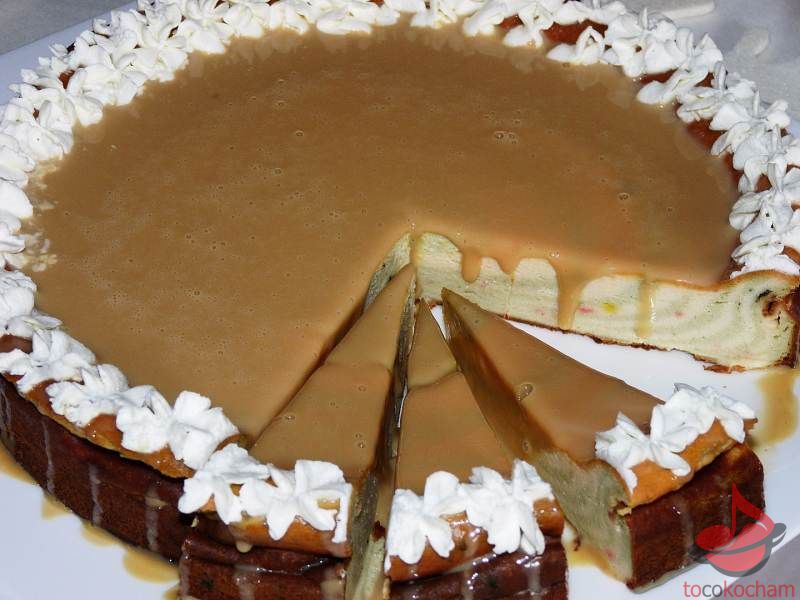Sernik pastelowa zebra tocokocham.com