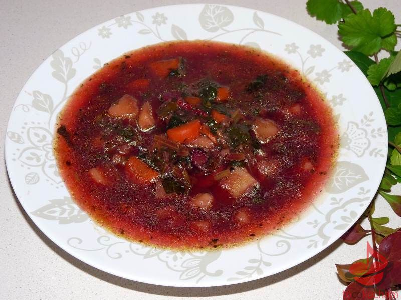 Wiosenna zupa botwinkowa tocokocham.com