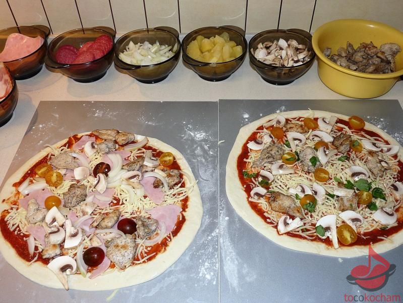 Pizza włoska tocokocham.com