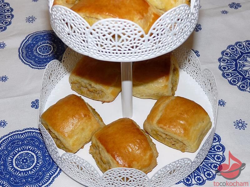 Paszteciki z mięsem z kurczaka tocokocham.com