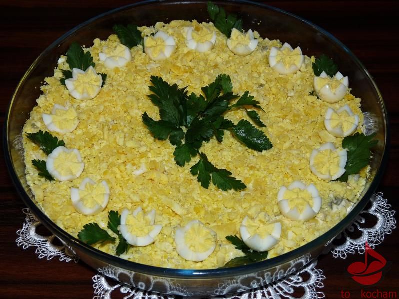 Sałatka tatarska z jajkami tocokocham.com