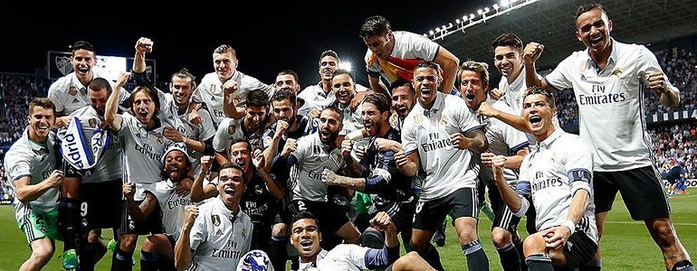 Real Madryt mistrz Hiszpanii 2016/2017