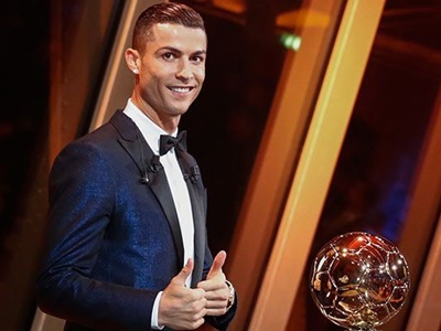 Cristiano Ronaldo Złota Piłka 2017