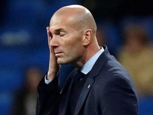 Zinedine Zidane Real Madryt cierpienie