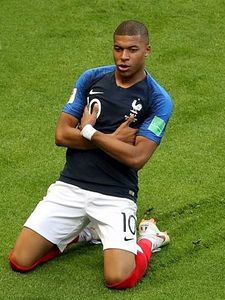 Kylian Mbappe Francja-Argentyna Rosja 2018
