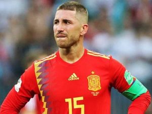 Sergio Ramos Hiszpania-Rosja 1-1