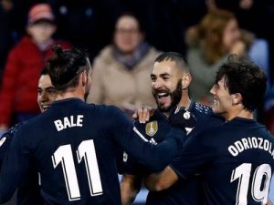 Celta-Real 2-4 hiszpańska la liga 2018/2019