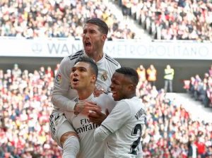 Atletico-Real 1-3 hiszpańska la liga 2018/2019