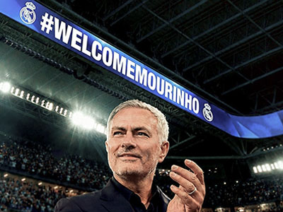 Jose Mourinho trener Real Madryt