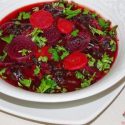 Zupa botwinkowa z włoszczyzną tocokocham.com